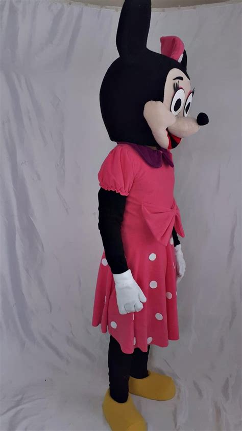 Minnie Mouse Mascot Costume Cosplay Party Fancy Dress For Etsy