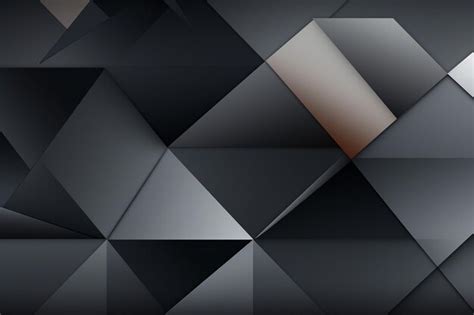 Premium Photo | Grey geometric background design