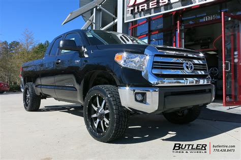 Toyota Tundra With In Fuel Maverick Wheels And Nitto Terra Grappler