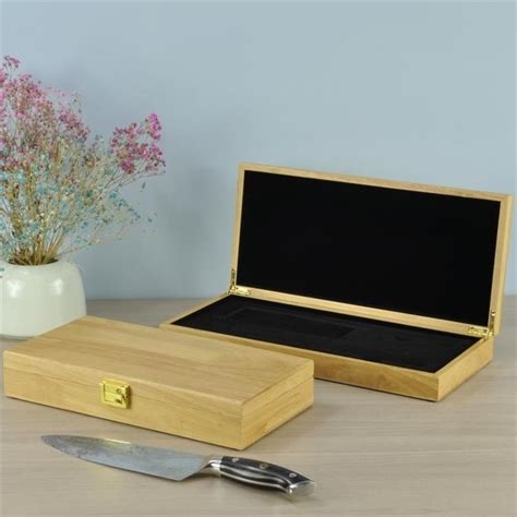 china rubberwood knife box manufacturers suppliers factory customized