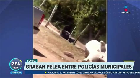 Graban Pelea Entre Policías Municipales Vídeo Dailymotion