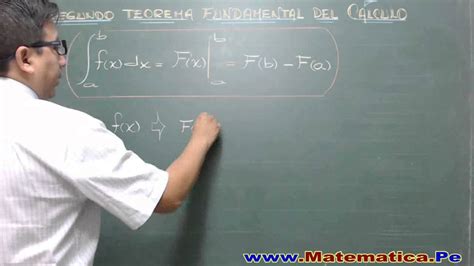 SEGUNDO TEOREMA FUNDAMENTAL DEL CALCULO DEMOSTRACION YouTube