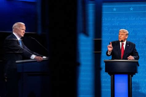 In Final Debate Trump Tries To Be Less Like Trump The New York Times