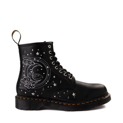 Dr Martens 1460 8 Eye Cosmic Embroidered Boot Black Journeys