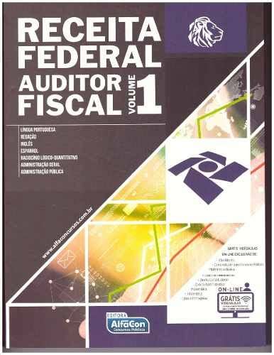 Apostila Afrfb Receita Federal Auditor Fiscal Alfacon Vol 1 Por R 89 90