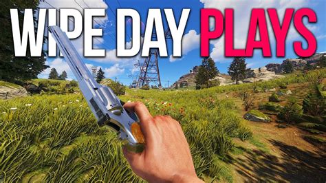 Making Plays On Wipe Day Rust Duo Survival Youtube