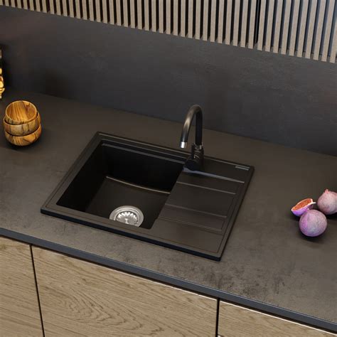 Zlewozmywak Granitowy Model Wetar Syfon Granite Sink