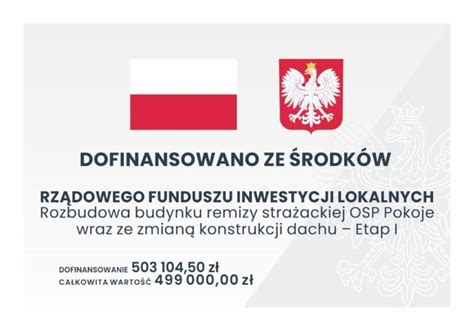 Rz Dowy Fundusz Inwestycji Lokalnych Rfil Rozbudowa Budynku Remizy