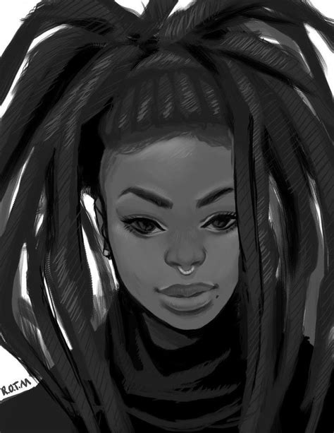 Cartoon With Dreads