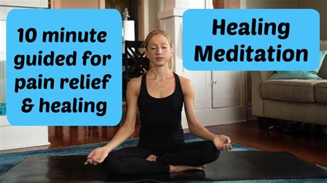 Healing Meditation For Pain Relief 10 Minute Guided Practice Youtube