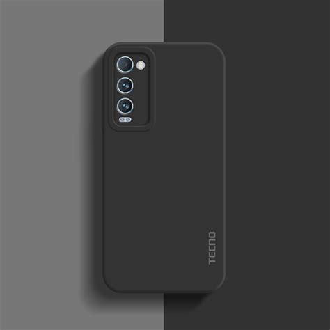 Solid Color Soft Camera Case Tecno Camon 18p 18t 18 19 Pro Neo 5g 9 Pro 18 Premier Original