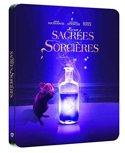 MAJ Sacrées Sorcières 2020 de Robert Zemeckis en Blu ray Steelbook