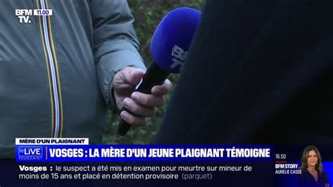 Fillette tuée dans les Vosges la mère d un jeune