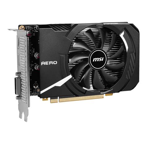 MSI GeForce GTX 1630 AERO ITX OC 4GB GDDR6 RAM Grafikkort Billig