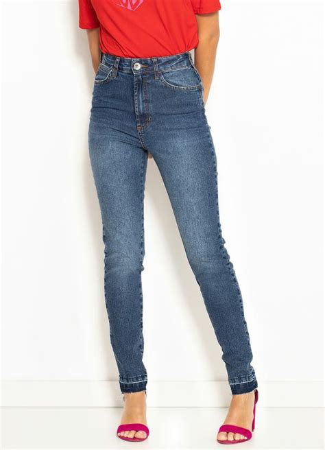 Cal A Jeans Bruna Stretch Azul Colcci