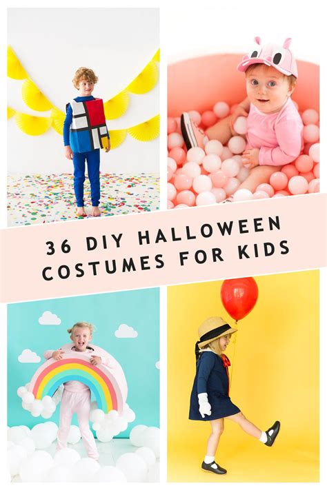 36 DIY Halloween Costumes for Kids for Your Last Minute Prep