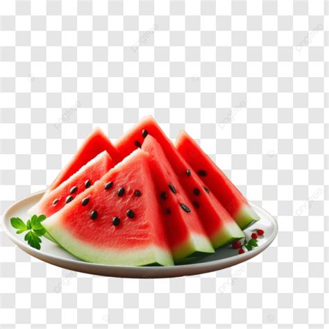 Un Diseño De Sandía PNG dibujos Rebanada De Sandia Sandía Fruta PNG