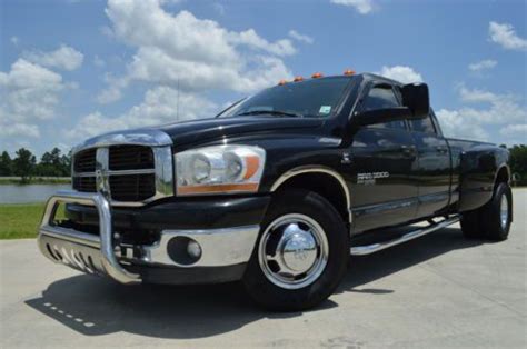 Find Used 2006 Dodge Ram 3500 Quad Cab Slt 5 9l Diesel 6 Speed In Walker Louisiana United