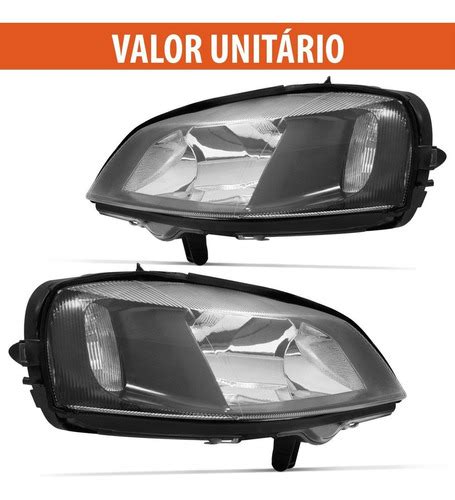 Farol Astra Mascara Negra 98 99 00 01 2002 Foco Duplo Gsi Gm