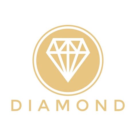 Premium Vector Modern Diamond Vector Logo Template