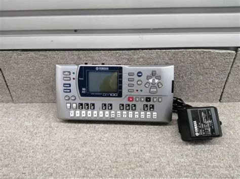 Yamaha Qy100 24 Track Portable Midi Music Sequencer With Adapter Good