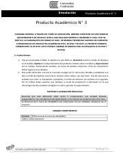 PA03 este si docx Simulación Producto Académico N 3 Producto