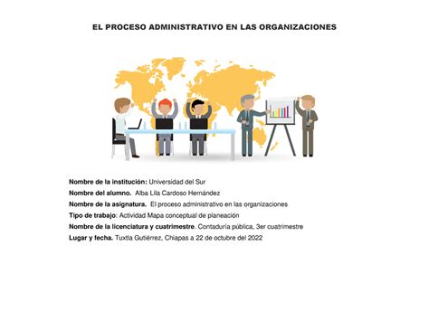 Proceso Administrativo En Las Funciones Relativas Al Area De Caja Para