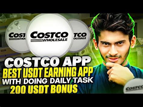 Costco App Best Usdt Earning App Earn Usdt By Doing Daily Task