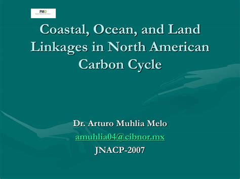 Ppt Coastal Ocean And Land Linkages In North American Carbon Cycle