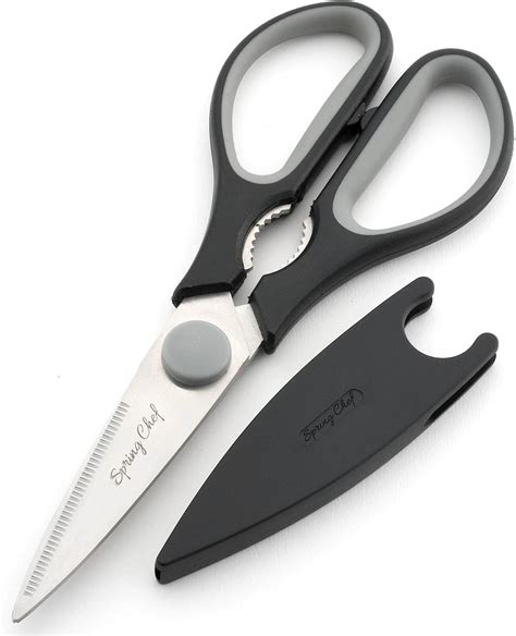 Amazon Kitchen Scissors Heavy Duty With Blade Cover Stainless