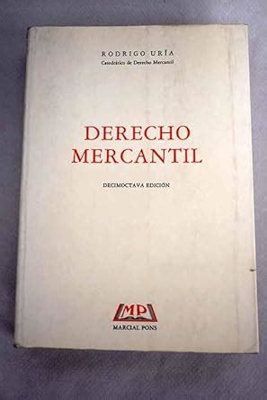 Amazon Derecho Mercantil Rodrigo Uria Books