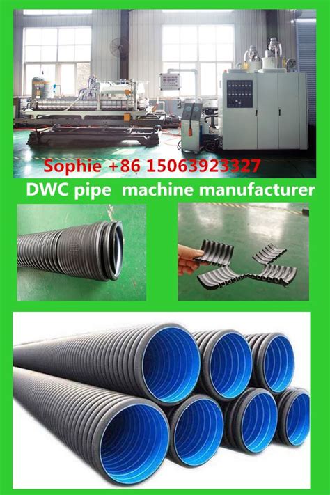 Our Double Wall Corrugated Pipe Machine Use The Aluminum Module Which