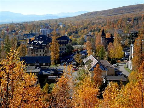 Miasto Wysokie Tatry Stary Smokowiec Tatrza Ska Omnica Szczyrbskie