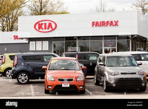 KIA car dealership - USA Stock Photo - Alamy