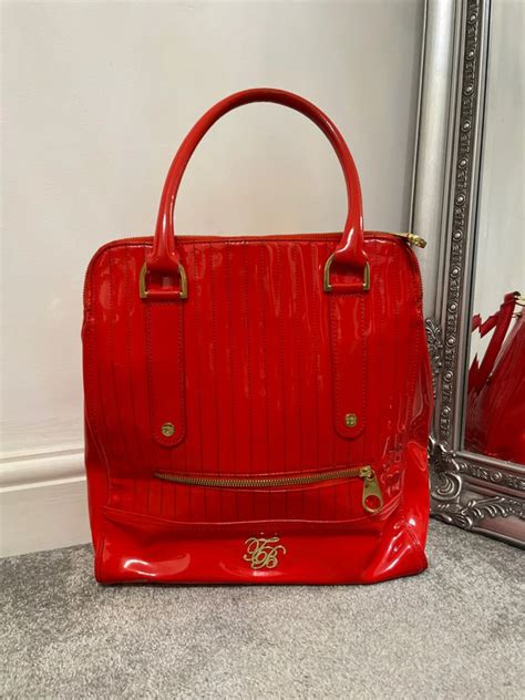 Ted Baker Red Patent Bag Vinted