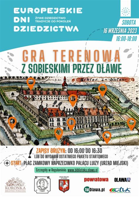 Gra Terenowa Z Sobieskimi przez Oławę Powiatowa i Miejska