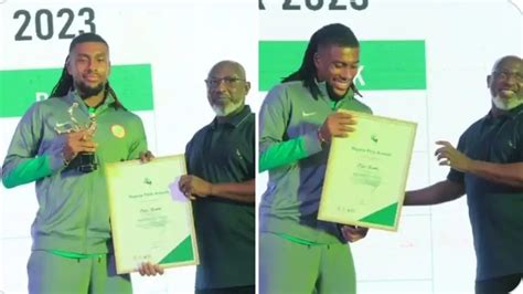 Osimhen Iwobi Aina Finidi Shine At The 10th Nigeria Pitch Awards