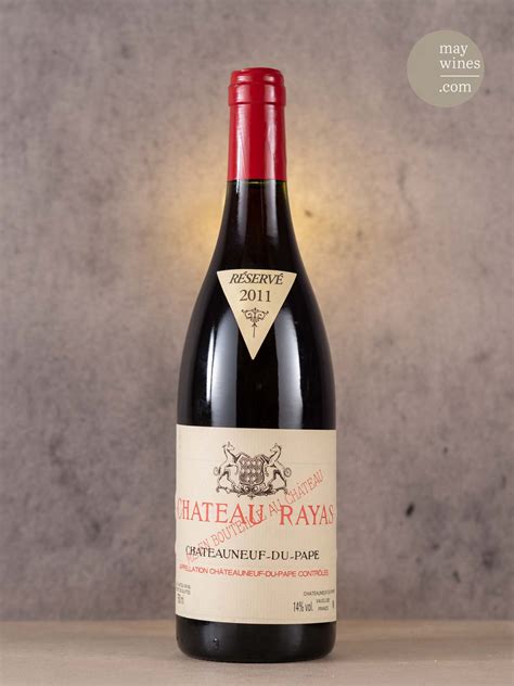 2011 Châteauneuf du Pape Rouge Château Rayas May Wines