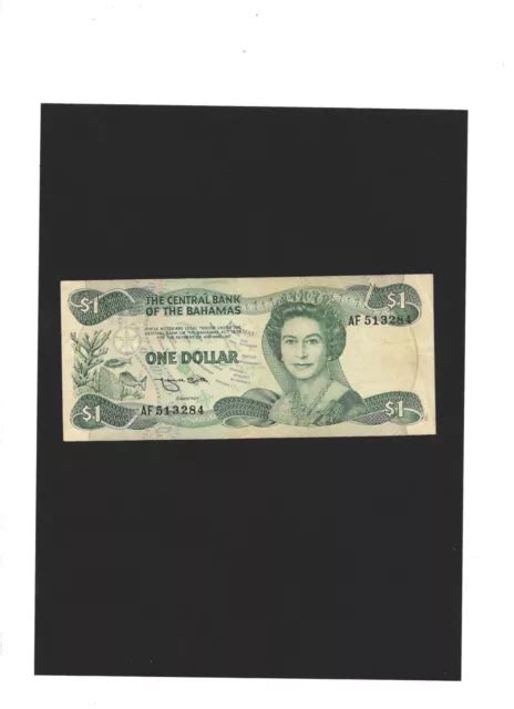 Billet De Banque Des Bahamas 1 Dollar Signature Smith Tres Beau Eur 19 00 Picclick Fr