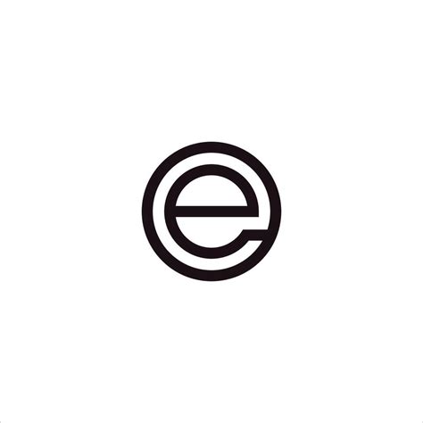 Initial Letter Eo Or Oe Logo Vector Design Template Vector Art