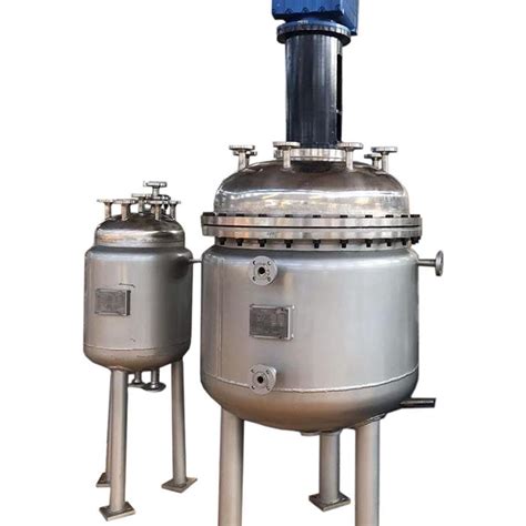 L L Pressure Vessel Stainless Steel Jacketed Reactor Cstr