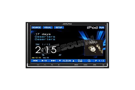 Alpine IVA W505R Monitor Auto 1 E 2 Din Car Multimedia Monitor 2