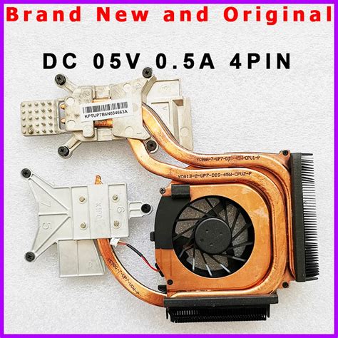 New Laptop CPU Cooling Heatsink Fan Cooler Radiator For HP Pavilion DV7