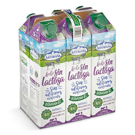 Dia Lactea Leche Desnatada Envase Lt Pack Preciosdelsuper Es