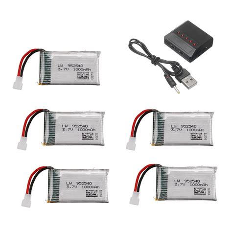 Batería de 3 7 v para Syma X5 X5C X5SC X5SW TK M68 MJX X705C SG600 RC