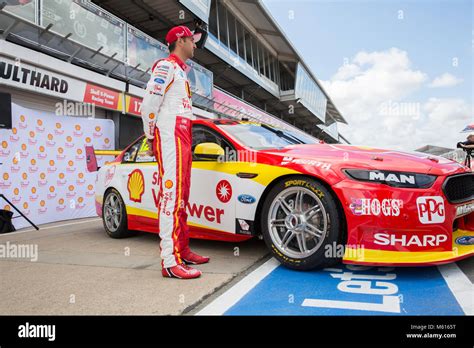 Adelaide Australia 28th February 2018. Shell V-Power Racing Team ...