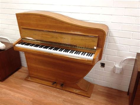 Exceptional Danish Modern Maestro II Upright Piano By Rippen At 1stDibs