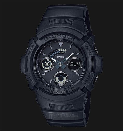 Casio G Shock Aw Bb Adr Military Black Series Digital Analog Dial