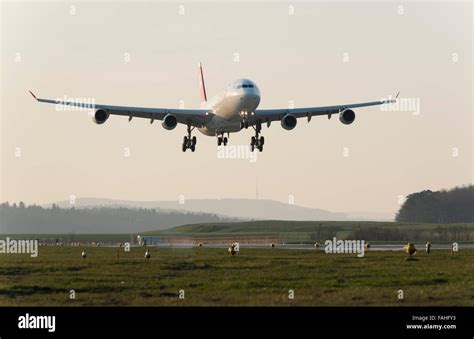 An Airbus A340 Long Haul Passenger Aircraft Of Swiss International Air