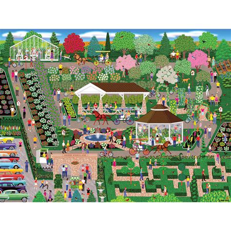 Flower Show Piece Jigsaw Puzzle Spilsbury